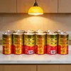 Suministro de fábrica latas redondas selladas de hojalata para alimentos latas para té de leche #401 latas de hierro soldadas latas de leche de camello