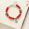 Joyería de cerámica estudiante femenina regalo pulsera pequeña fresca pulsera de anillo único nuevo estilo étnico precio bajo puesto de venta en vivo
