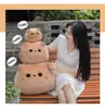Peluche Muñeco Almohada Gato Negro Transfronterizo Lindo Lindo Lindo Gatito Juguete para Niños Amazon Regalo Precio de Fábrica