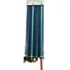 Evaporador condensador de aletas refrigerado por aire refrigerador congelador cadena de tubos de cobre aleta Intercambiador de calor fabricante no estándar suministro