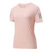 Camiseta de seda gelada masculina e feminina, nova camisa de verão, secagem rápida, respirável, antibacteriana, para casal, esportes, lazer, corrida, meia manga
