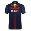 Camiseta de Corrida para Equipe de Fórmula 1 de Comércio Exterior Camisa de Ciclismo de Secagem Rápida Camisa Polo de Manga Curta Uniforme de Trabalho de Kart