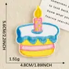 Etiqueta de Bordado Computadorizado Desenho Animado Original Comida Bolo Patch Adesivos Bordados Autoadesivos Acessórios para Roupa Adesivos de Tecido DIY