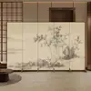 Nova tela divisória de escritório em casa estilo chinês sala de estar fabricantes atacado estrutura de pinho hotel varanda tela dobrável