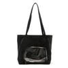 Primavera 2025 Nuevo Bolso Simple de Moda Campus Gran Capacidad Bolso de Dolor Diseño Lindo Bolso Tote de Hombro para Mujeres