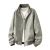 Nueva chaqueta de cuero de estilo americano tie-dye de moda 2026 para hombre, nueva prenda exterior de moda versátil casual holgada para primavera y otoño