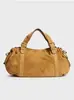 2025 Nova Bolsa de Mão com Formato de Almofada Fosca Retro Casual Versátil de Alta Qualidade Bolsa de Ombro Cruzada Feminina