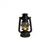 Luz de Vela Eletrônica Miniatura Lanterna LED Lâmpada Portátil Retrô Camping Lâmpada a Querosene Luz de Atmosfera de Natal Decoração