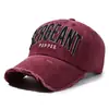 Gorra Lavada con Letra Transfronteriza para Hombre Gorra de Camionero Retro Europea y Americana Protector Solar Exterior Copete Profundo Sombrero Pequeño que Muestra la Cara para Mujer