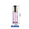 40ml-120ml Set de Botella con Tapa de Diamante Cosméticos Botella de Vidrio para Loción Lujo Ligero 30g50g Botella de Vidrio de Lujo para Crema
