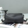 Bolsa Cilíndrica, Couro Bovino de Primeira Camada, Queda Natural, Bolsa de Ombro Feminina de Alta Qualidade, Bolsa Feminina Transfronteiriça, Bolsa de Ombro, Bolsa Feminina Fashion Transversal