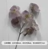 Flores Artificiales Moradas de Boda Elegante Boda Compromiso Banquete Montaje Techo del Salón de Bodas Decoración de Flores Artificiales Escenario Flores Guía de Camino