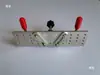 Lijadora de banda completamente nueva con soporte para amoladora angular con abrazadera en V, herramienta multifuncional de mano para empuje plano de acero inoxidable para bricolaje