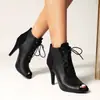 Sandalias de Moda para Mujer Transfronterizas Tallas 34-43, Tacones Súper Altos, Zapatos de Mujer Talla Grande, Tacones Finos, Punta Redonda, Sandalias de Tacón Fino para Mujer Estilo Europeo y Americano