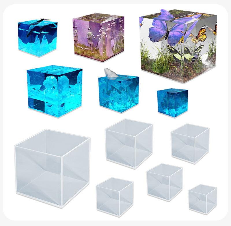 液态正方体模具