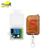 Interruptor de Control de Acceso Inalámbrico con Control Remoto de 5V12V24 Voltios, Interruptor de Punto con Retardo, Puerta, Bocina de Luz DC con Módulo de Canal Único