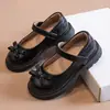 Zapatos de cuero estilo JK para mujer, nuevos de verano 2026, estilo vintage, con plataforma gruesa, punta redonda, adecuados para combinar con faldas