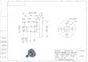 Montaje de Brida Articulada Flotante Tipo Brida Redonda Eje con Ranura para Anillo de Retención Pasador Voladizo 45# Núcleo de Eje WHE01