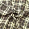Tela de Tafetán a Cuadros 40, Estilo Primavera y Otoño, Tela de Tafetán a Cuadros Teñida en Hilo de Algodón Puro, Tela para Chaquetas de Traje, Bolsas, Ropa de Bebé y Tela Decorativa