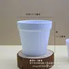 Atacado do Fabricante Redondo Multicolorido Mesa Verdejante Planta Verde Suculenta Flor Simples Plástico Vaso de Flores Internacional Vaso de Plástico