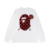Marca de Moda Suministro Mayorista Transfronterizo Comercio Exterior Camiseta de Manga Larga Pe Pesado 300g Tiburón Top Tee 2