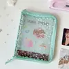Álbum de Fotos Hisocute Star A5 com Folhas Soltas 3 polegadas Quatro Grades Álbum de Armazenamento Polaroid Álbum de Cartões de Foto de Celebridade Ídolo