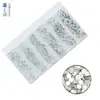 Venta Caliente Transfronteriza Color para Uñas Diamante para Uñas Broca para Uñas Diamante de Cristal de Fondo Plano Accesorios de Joyería DIY para Uñas