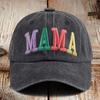 Gorra de béisbol de algodón lavado con estampado transfronterizo, estilo Old Torre, estilo retro de comercio exterior para hombre, con diseño de explosiones y parte superior blanda.