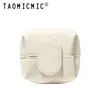Cartera de Monedas Mini de Gran Capacidad Pu Casual Transfronteriza, Estuche Compacto Portátil Elegante para Llavero y Audífonos