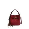 Bolsa tote balde vintage de alta qualidade para mulheres 2026 inverno nova elegante versátil bolsa de ombro única bolsa transversal