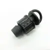 16 Fitas de Irrigação por Gotejamento com Válvula de Derivação com Interruptor Conector em T Porca de Travamento Conector Reto Kit de Acessórios para Equipamento de Irrigação por Gotejamento Tipo Remendo