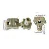 Clip Fijo para Manija de Puerta de Coche y Portón Trasero Buick Cadillac Chevrolet Ford 16629990