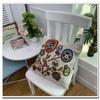 Fronha jacquard de posicionamento Milaia não contém enchimento tamanho 45*45cm almofada capa de almofada de sofá suporte geração de cabelo