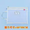 Bolsa de arte portátil de doble capa tamaño grande A3 con malla 8K bolsa de almacenamiento para tabla de dibujo de estudiantes de primaria bolsa de archivo de almacenamiento de álbum de fotos