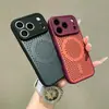Aplicable para iPhone 18 Pro Max Funda Magnética para Teléfono con Sensación de Piel Agujeros de Disipación de Calor Mate Apple 17 Funda Protectora Creativa 16