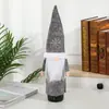 Decoración de Hombre Viejo sin Rostro Navideño Transfronteriza Ins Estilo Americano Muñeco Rudolph Adorno de Escritorio Decoración de Juego de Vino
