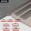 Hebilla Universal de Aleación de Aluminio Ultraestrecha para Suelos de Madera, Tira de Transición para Umbral, Tira de Recorte para Borde de Puerta