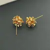 Aretes de Hortensia Tejidos Brillantes para Mujer Nicho Ins Personalidad Moda Elegantes Tendencia Pendientes de Viaje Pendientes Mujer