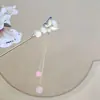 Acessórios de Cabelo Hanfu Estilo Antigo, Grampos de Cabelo Versáteis de Liga Metálica com Franjas Retrô, Enfeites para Coques, Grampos de Cabelo Estilo Chinês Novo para Atacado