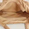 Bolsa de Hombro Grande de Tejido a Mano con Borlas Largas, Estilo Nuevo, Moda Versátil para Vacaciones en la Playa, para Mujer