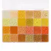 Caja de Set de 24 Compartimentos para Cuentas Xiaomi Transfronteriza Kit de Materiales para Accesorios de Pulsera de Cuentas Hecha a Mano DIY Pulsera Educativa para Niños Collar