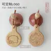 Espejo de Maquillaje de Madera Maciza de Mano Retro Espejo de Salón de Belleza Mango Especial Portátil Espejo de Maquillaje Portátil HD de Madera