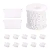 Suministro transfronterizo de 10 metros de cuenta inferior 10 hebillas de cuenta 2 piezas de juego de base 89mm accesorios para persianas verticales persianas venecianas verticales