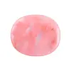 Piedra Cruda de Cristal Natural Lámina de Ágata Piedra de Energía Lámina Conformada Oficina Ovalada Piedra para Aliviar la Preocupación Chip de Agua Al Por Mayor