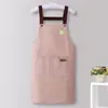 Delantales Personalizados para One Piece, Cocina del Hogar, de Aspecto Elegante, Overoles Impermeables y a Prueba de Aceite, Ropa de Trabajo, Delantales Resistentes a las Manchas para las Tareas del Hogar