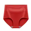 Calcinhas Femininas de Algodão Puro Antibacterianas de Cintura Alta Plus Size Controle de Barriga Levanta Quadril Respiráveis para Mães com Grafeno Antibacteriano