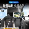 Gancho para coche, soporte para teléfono móvil, creativo, para asiento trasero, reposacabezas, doble gancho, gancho multifuncional oculto