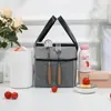 Bolsa de picnic portátil transfronteriza tela Oxford impermeable bolsa de hielo grande para el trabajo bolsa de almuerzo aislante para fiambrera