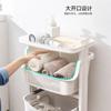 Cesta Multifuncional Multicapa para Ropa Sucia Almacenamiento de Ropa Cesta de Lavandería para el Hogar Estante de Almacenamiento para Balcón Cesta Grande de Aspecto Alto para Ropa Sucia