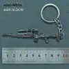 Zona Oscura Periférico de Juego Mini Modelo Vss Llavero de Metal, Llavero, Llavero Creativo de Bala de Aleación